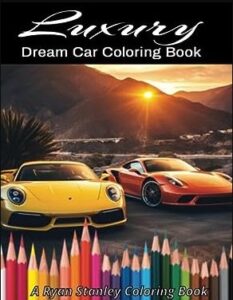 luxury cars coloring book by ryan stanley online